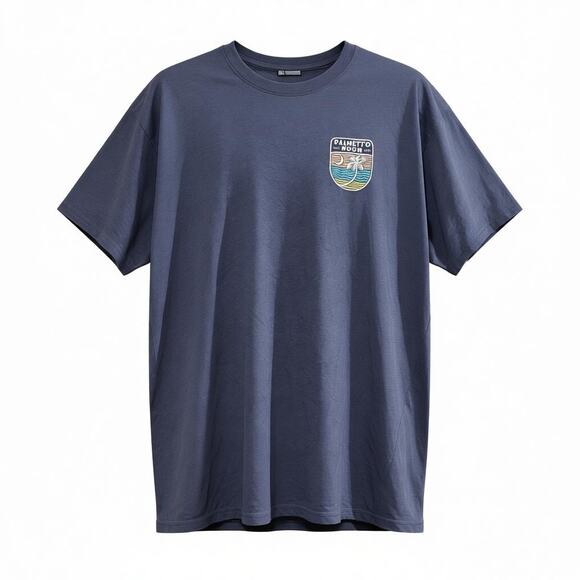 Palmetto Moon Other - Palmetto Moon T-Shirt – Men’s XL – Graphic Beach Logo – Short Sleeve – Blue